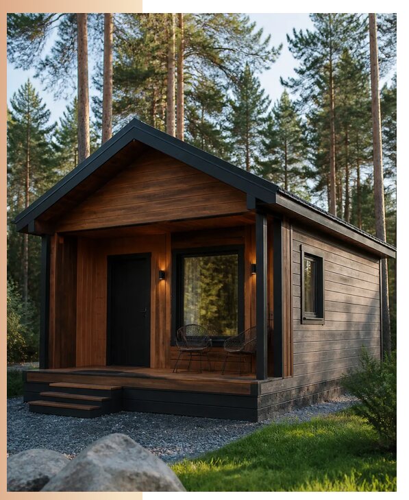 Утепленные дачные домики с доставкой и установкой в Химках